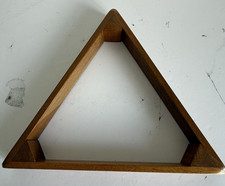 Snooker Pool Billiards Oak Coloured Wood Wooden Triangle 1 7/8" size 27cm