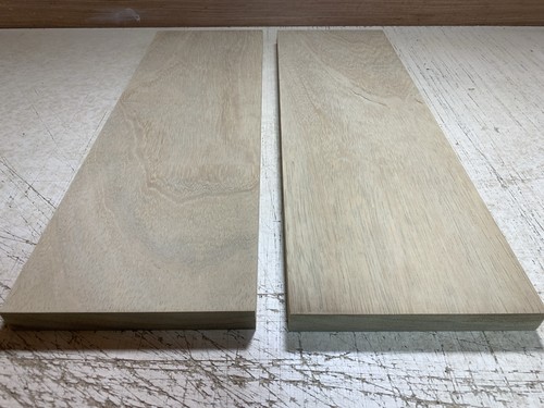 Pair iroko timber - iroko, planed