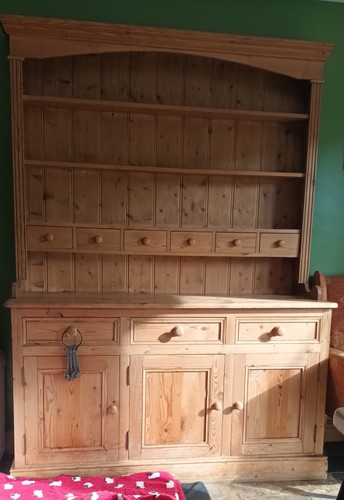 Welsh style pine dresser - style,