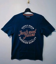 Jack&Jones Jeans Wear Denim Goods Men's T-Shirt-Size S
