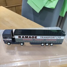 CORGI DAF XF SPACE CAB CURTAINSIDE Lorry  RAMAGE TRANSPORT SCALE 1:64 TY87018