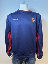 Vintage Y2K Umbro Real Valladolid Training Sweatshirt Size XL