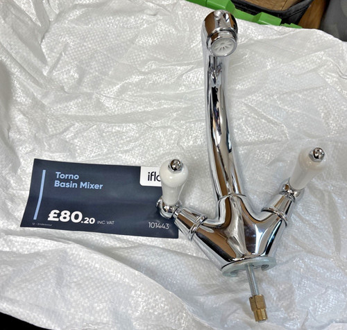 Iflo torna basin mixer tap - basin,