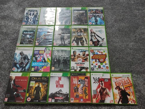 Xbox 360 20x games - 360, bundle