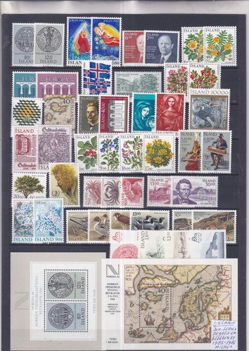 Iceland 1983 mnh - 1983/86, nice