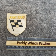 Vintage Kawasaki Patch Flag