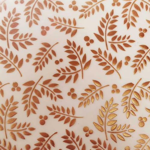 Ash leaf pattern cake - leaf,
