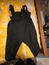 Asda Jumpsuit Size 16-18 Black