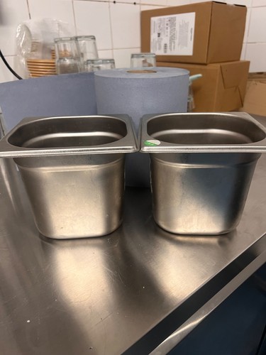 Stainless steel gastronorm - stainless, 1/6