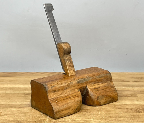 Vintage wooden granny - wooden, tooth