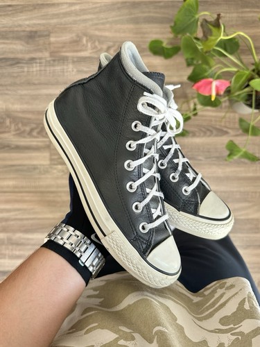 Converse high top - converse, leather