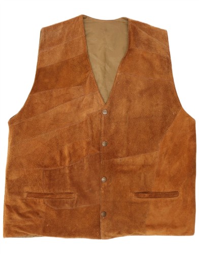 Vintage mens suede waistcoat - vintage,
