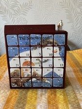 Coalport The Snowman Christmas Advent Calendar - Decoration ( No Box )