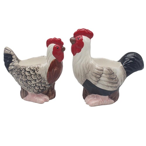 Cockerel and hen - novelty, egg