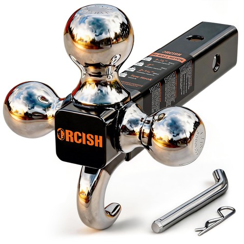 Orcish trailer hitch tri ball - hitch, tri-ball