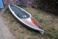 Unique Handcafted - Epoxy Glass - 4m (14′) Fishing Paddleboard, with Rod holders