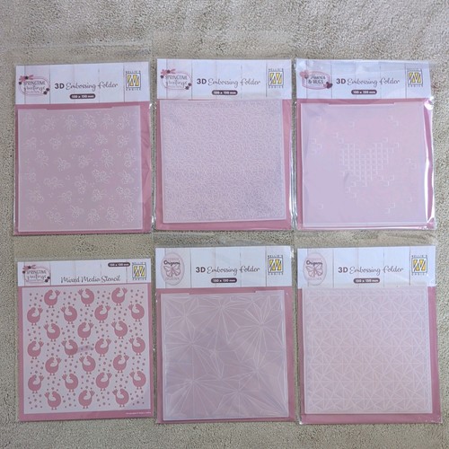 Packs embossing folders - packs, 3d