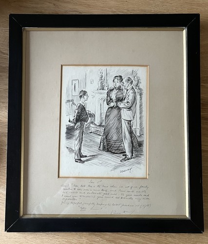 Raven hill original signed - l,