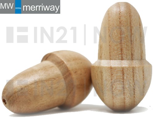 Extra large wood acorn - 2,