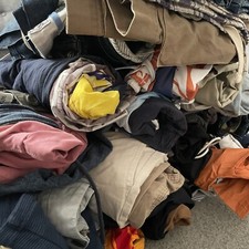 10kg Clothes Grade C & D Mixed Size Joblot Wholesale Bundle KILOS Mens Womens 