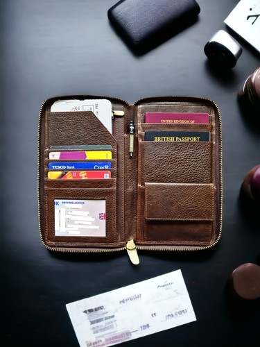 Leather travel british - travel,