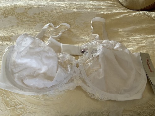 Triumph modern bloom white bra - triumph,