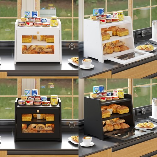 Bread box for kitchen - for,