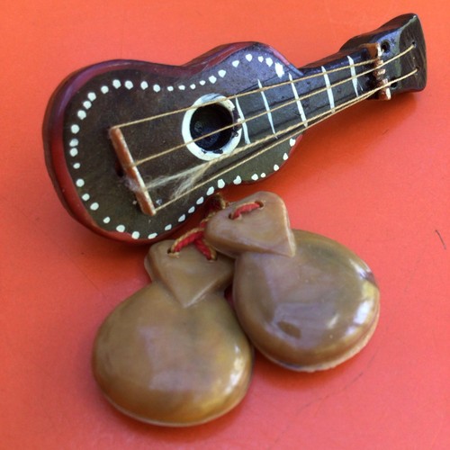 Vintage retro 60s wooden - retro, 50-60s