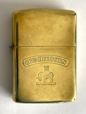 Vintage SOLID BRASS ZIPPO