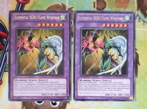 Yugioh elemental hero - hero, flame