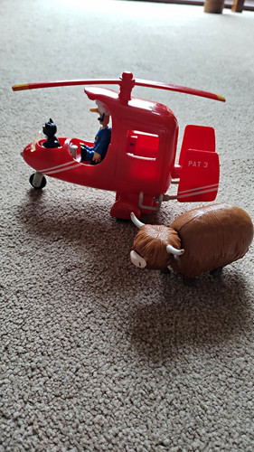 Postman pat helicopter with - postman,