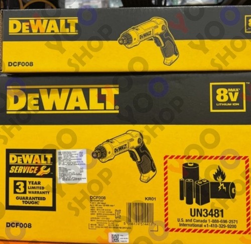 Dewalt dcf008 max - dewalt, 8v