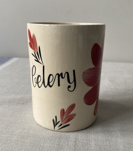 Vintage 1960s hand - vintage, painted