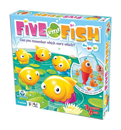 Pre school five little fish - school,
