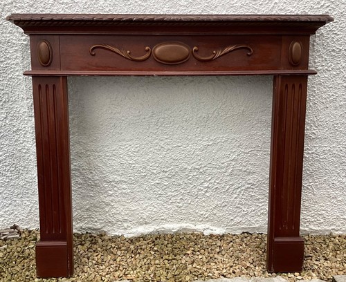 Mahogany fire surround - surround,, rio