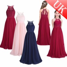 UK Girls Lace Halter Neck