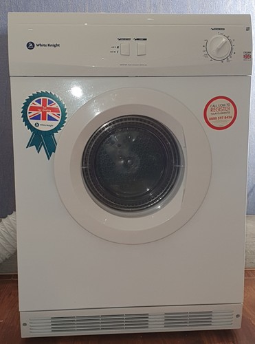 White night tumble dryer - tumble,