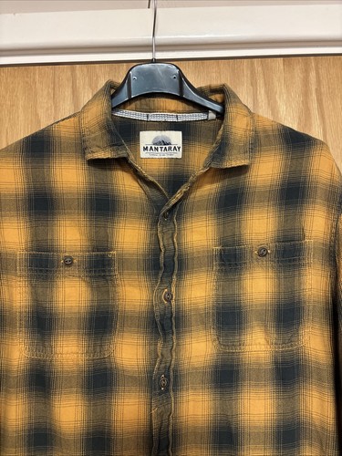 Mantaray men mustard check - mantaray, men’s