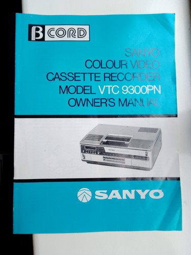Sanyo vtc 9300pn - vtc, betamax