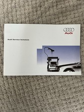 audi service book with full