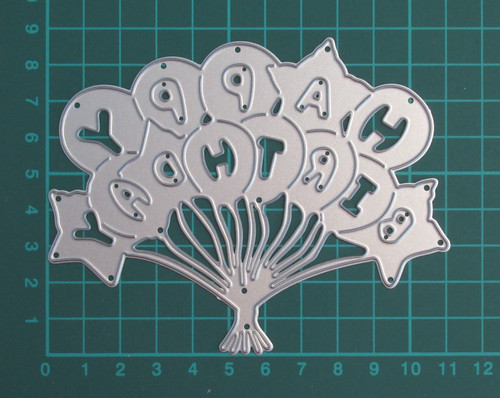 V5145 happy birthday balloons - v5145,