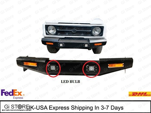Front metal bumper - heavy, with
