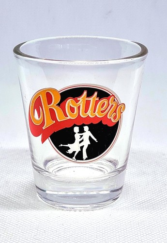 Rotters nightclub shot glass - nightclub, |