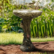 Concrete Tree Shape Bird Bath