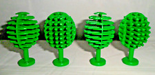 Vintage Lego Round Trees x4 +