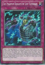 YU-GI-OH CARD: THE PHANTOM KNIGHTS OF LOST VAMBRACE - MACR-EN066 1ST EDITION