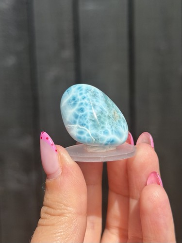 Larimar aaa grade tumbled - larimar,