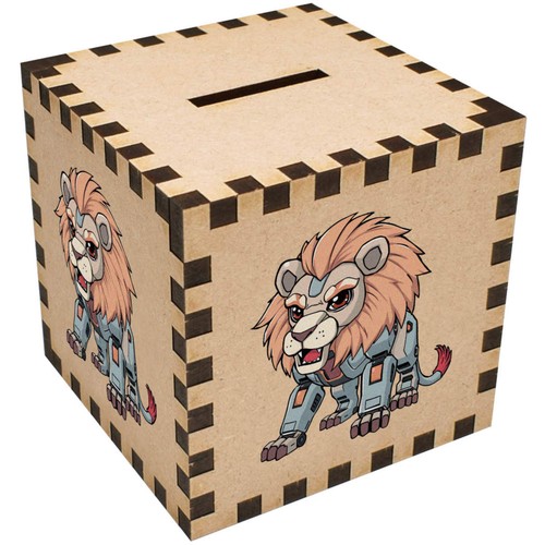 Mechanical lion money - 'mechanical, lion'