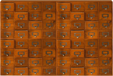 64-Drawer Wooden Apothecary