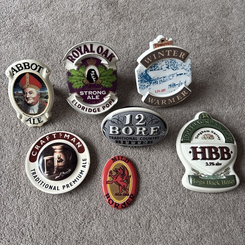 Vintage beer pump labels - vintage,